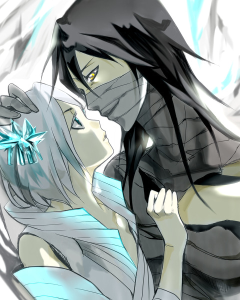 sarisama:   Saigo no Getsuga Tenshō & Hakka no Togame  “bring light to my  Moonless Sky” ☆★     ©    ゴン助   