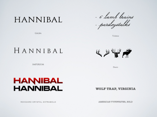 londoncrimes: And here’s a Hannibal one. (Sherlock, Supernatural). This is my new favorit