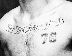 quitespecial:  &ldquo;If you’ve already got a tattoo, why not get another one?&rdquo;