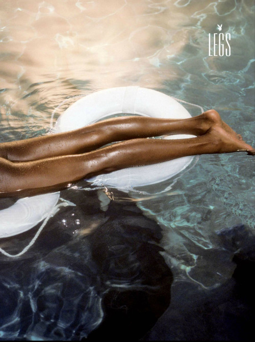 la-venere-nera: Deli Goldson in Playboy Magazine’s The Height Report “Long & Leggy” (July 1991) (Height: 6 Foot) 
