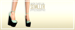 semller:
“ Followers Request Gift Part 1
[SEMLLER] Jeffrey_Campbell_4evz for YA/A Female
• 4 Recolourable channels
• Mesh and textures by me
• Requires OMSP to be lifted above ground
DOWNLOAD
Don’t reupload and claim as your own.
You may convert only...