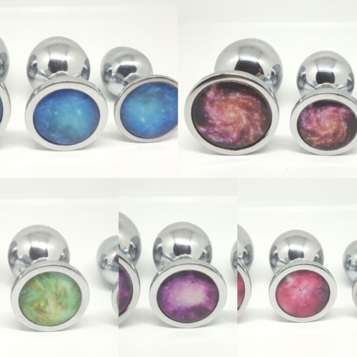 little-miss-la: bittersweet-incomplete: little-miss-la:New handmade galaxy buttplug start at £