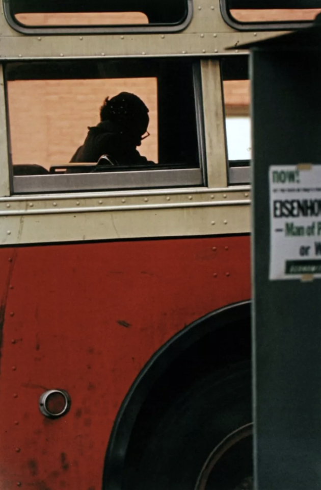 Saul Leiter     Bus, New York City     1954