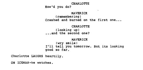A Compilation Of Insane Moments From The Top Gun Novelization And Early Script Draft