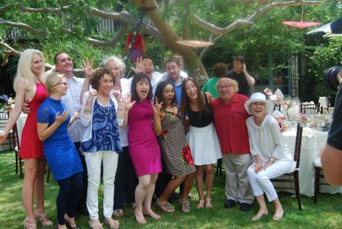 yencid:“A silly photo from the Matilda reunion.Left to right, back row: One of the Million Dol