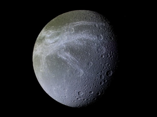 Dione taken by the Cassini spacecraft on June 16, 2015.Image Credit: NASA/JPL/SSI/Justin Cowart