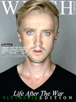 roninlynch:  Witch Weekly: Slytherin Edition  Draco Malfoy  