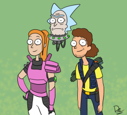 Tredlocity:  Future Rick And Morty And Summer. 