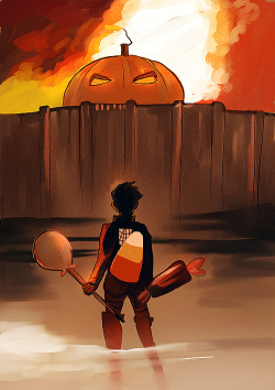 store-brand-heichou:  all the halloween snk ideas were taken so i did this… case in point, i didn’t even come up with this, my friend sean did. HAPPY HALLOWEEN 