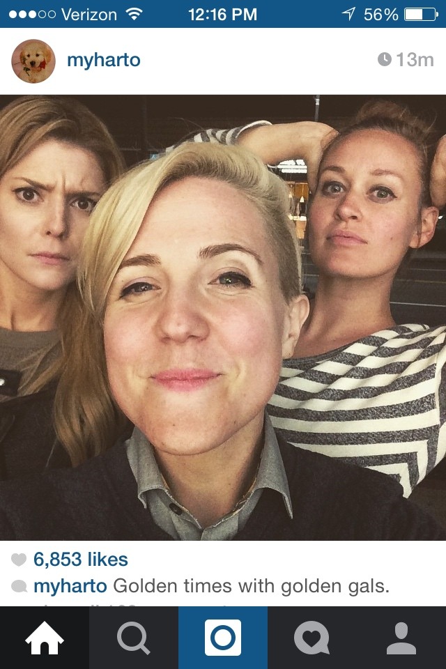 gracesheavenlylegs:  Thank God for rotating selfies from the trinity!