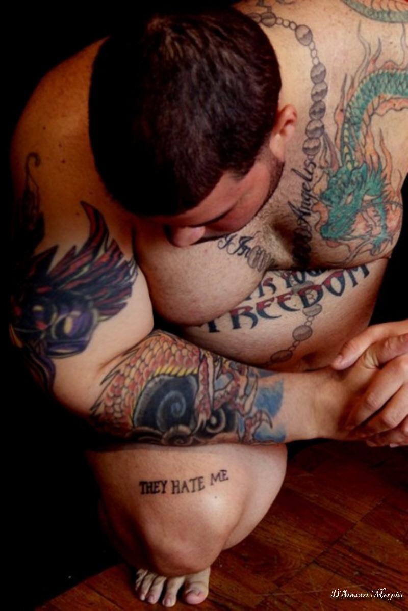 thabigdogs:  Sexy!!!…. #TattooBear