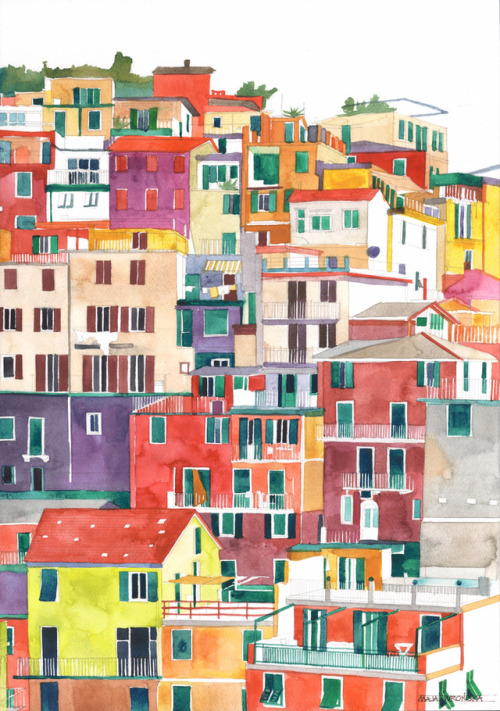 Cinque Terre by Takmaj (x)