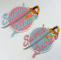 turbolesbo:  Added diff color and material variants!! Getchu Sword Lesbian patch here!!