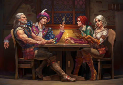 trial-of-the-grasses:Gwent“Invented by dwarves and perfected over centuries of tavern table play, Gw