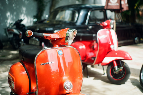 kenomatic:  Vespa Rally in Vietnam by The Scooterist 