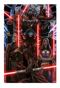 alwaysstarwars:  Sith Lords by hupao 