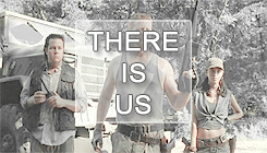 empressmcbride:  TWD Meme: 4 Quotes↳ [ 2/4 ]“We survive this by pulling together, not apart.”