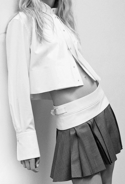 lasherx:  Alexander Wang Spring Summer 2014 in Interview Magazine November 2013,