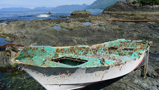 On 2-year anniversary, tsunami debris still washing ashore
The debris slowly arriving in North America is only a fraction of the estimated 5 million tons of rubble and other materials swept into the sea by the tsunami.