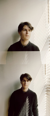 dustinaksland:The day my Pentax 67 died. Ezra Koenig, New York City, 2013 Outtake from Esquire shoot. 