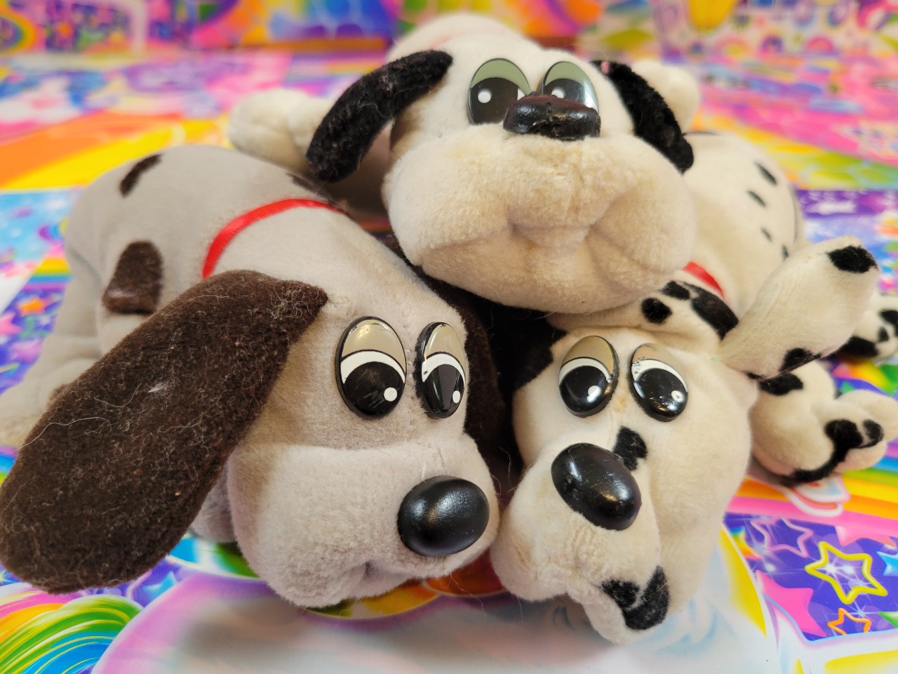 These are my sister’s Pound Puppies, but I’ve found a lot of Pound Puppies thrifting and I have to say that Pound Puppies 