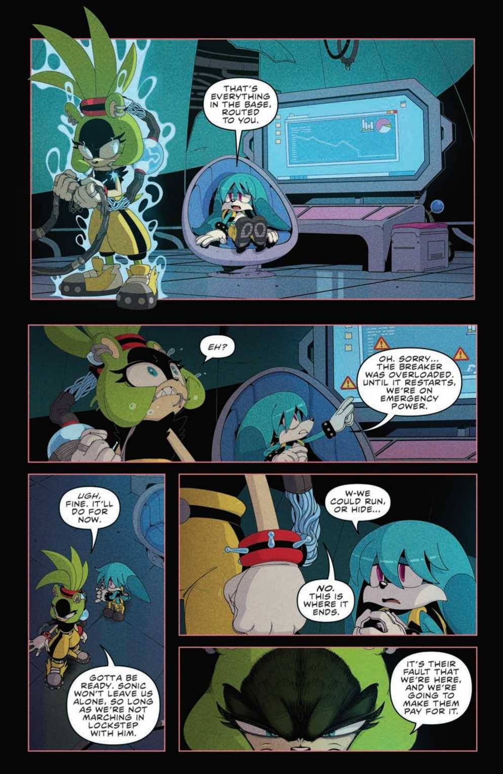 Preview – Sonic the Hedgehog: Scrapnik Island #2 (IDW Publishing) – BIG  COMIC PAGE