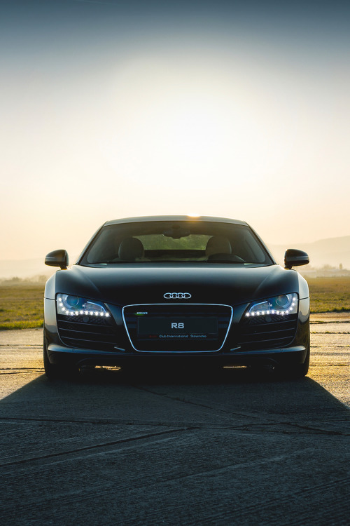 thelavishsociety: Audi R8 V8 by Martin Cyprian | LVSH This is a bad mother Fucker!!!!