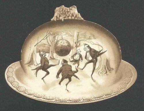 weirdchristmas: Ghostly Christmas Pudding Dance of the forest.