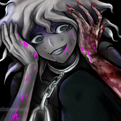 Warmup for getting back into the Danganronpa style - Komaeda’s always a blast to draw so this was a 