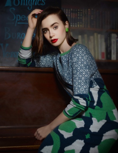 herearebeautifulpeople: Lily Collins : herearebeautifulpeople.com || More Source Info: bit.ly