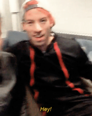 deathshands:  Tyler and Josh on MTVâ€™s snapchat