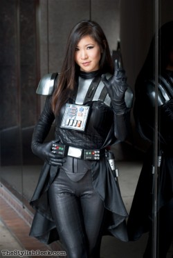 ladies-of-cosplay:  hotcosplaygirl:  Cosplay girl http://hotcosplaygirl.tumblr.com/  Darth Vader (Star Wars) 