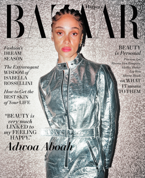 Adwoa Aboah No Longer Needs Your ApprovalMay cover stars Precious Lee, Rianne Van Rompaey, Hailey Bi