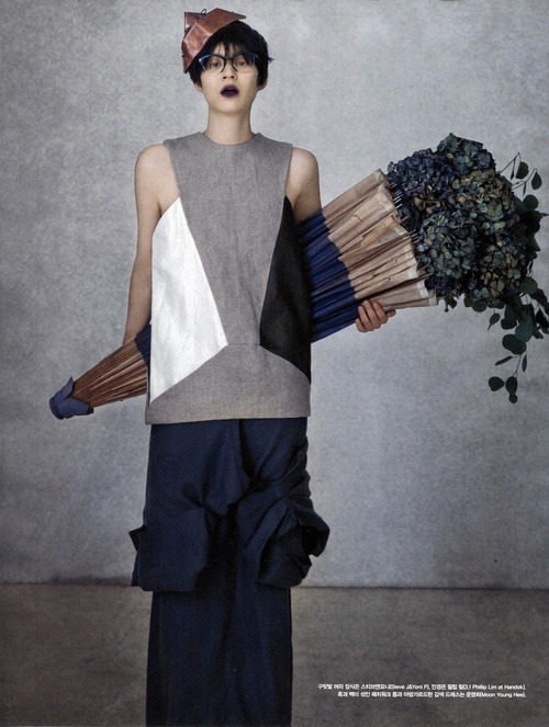 unquietwater:‘miss invisible’- photographer : Bon Chang Koo- Vogue Korea April 2013