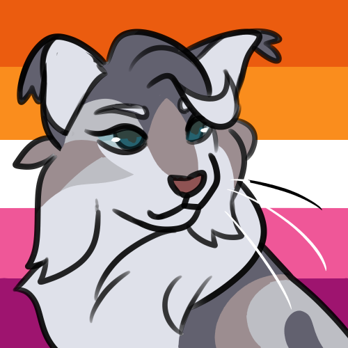 berrym00n: pride batch #5asexual twigbranch, lesbian dawnpelt, nonbinary olivenosearoace / lesbian f