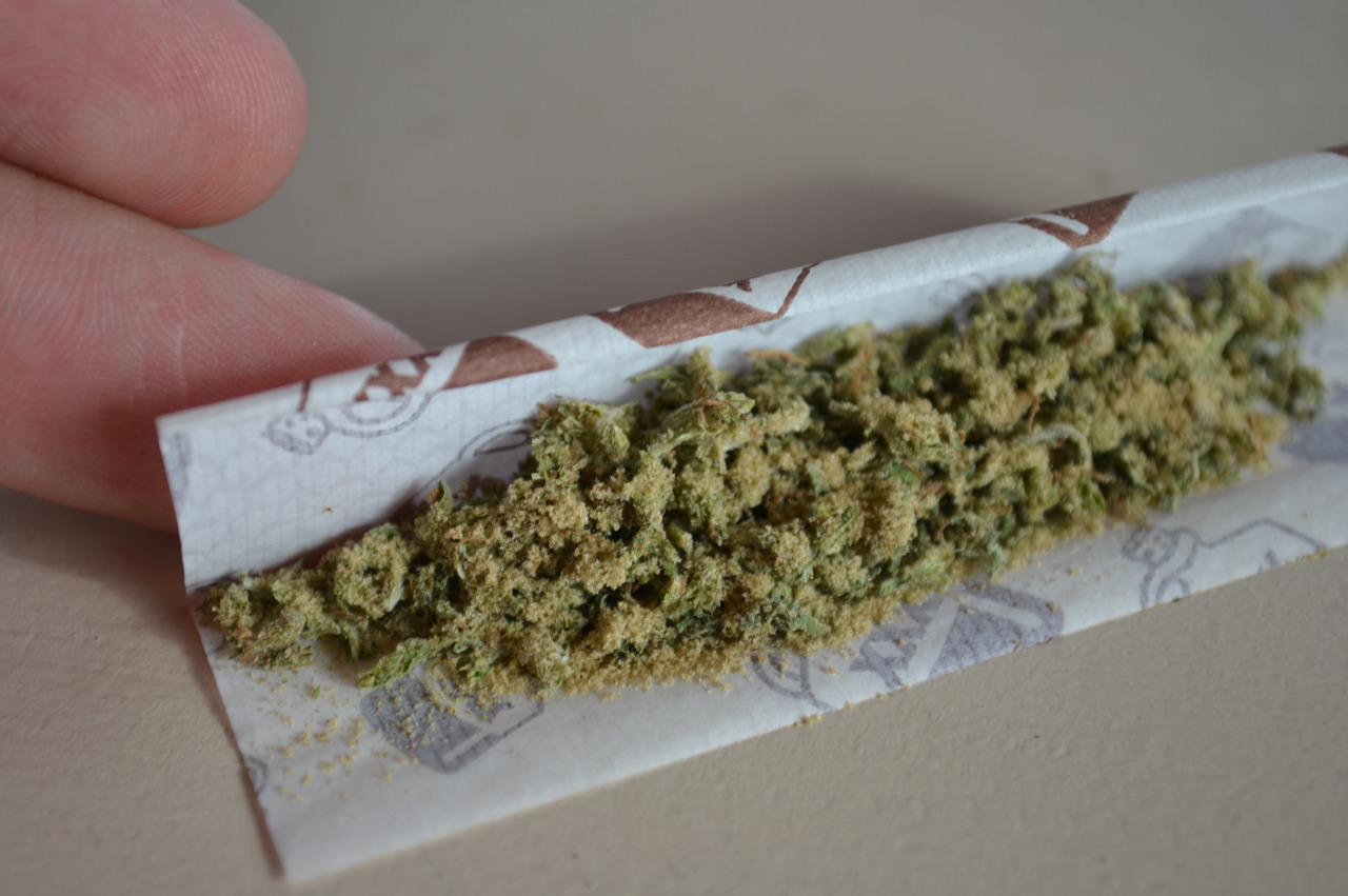 instabaked:  Super Soaked Kief Joint of Sour Diesel on a Jamaican Rum Juicy Jay 