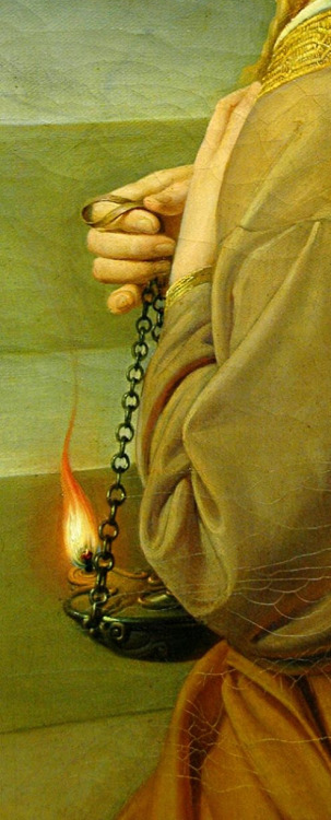 wasbella102:Parable of the Wise and the Foolish Virgins:  Friedrich Wilhelm Schadow(detail) 1838-42 