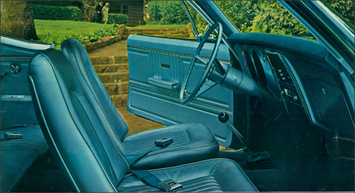 1967 Chevrolet Camaro Sport Coupe  Interior