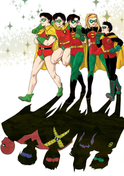 freak-cl:  brandon-mclean:  Robins Association by ~baveyoon  ahora me quedan más claro los robins… 