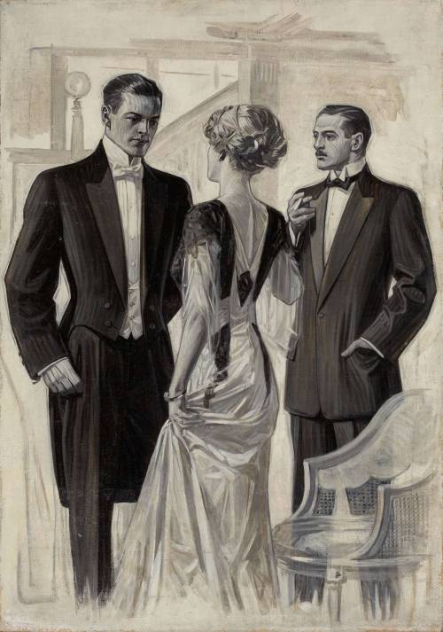 Joseph Christian Leyendecker, Illustration for Arrow Collar, 1907