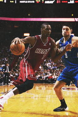 -heat:  15 points and 6 rebounds. 
