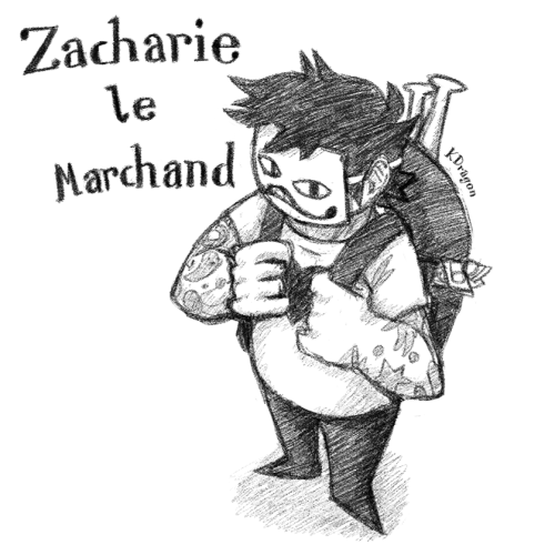 Drew This Zacharie As A Rq On My Insta And I Rly Like The It So I'm Posting Him Here Now Also :]