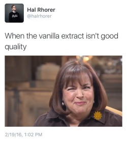 halrhorer:  Ina Garten doesn’t play games