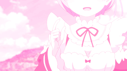 Pink Anime Aesthetic Anime Re Zero Credit Sailormoon Cola