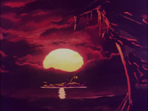 the-eternal-captain-harlock: Blue Arcadia with space-scapes (1978 TV series)