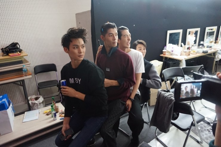 chiaradr:  Backstage at SFW SS15 