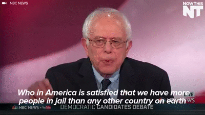 lagonegirl:  Bernie Sanders Is Fed Up With Our Criminal Justice System “Who in America is satisfied that we have more people in jail than any other country?” #BlackLivesMatter #Justice #America  