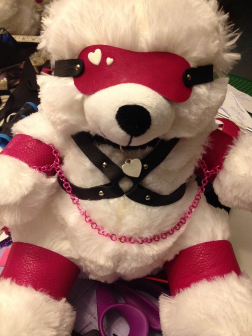 bdsmbeautifullybound:  Every girl needs a stuffie 