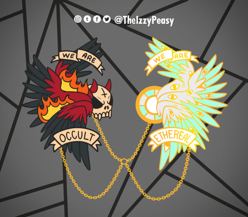 ENAMEL PIN COMBO Did you know? The Our Side pins can also be paired with the Apples of Eden. Whether