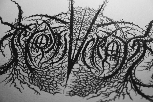 Pictures of handmade logo for SCONSACRATA. Lofi/ Crust/ Punk/ Drone/ Black/ Noise … Hard to d